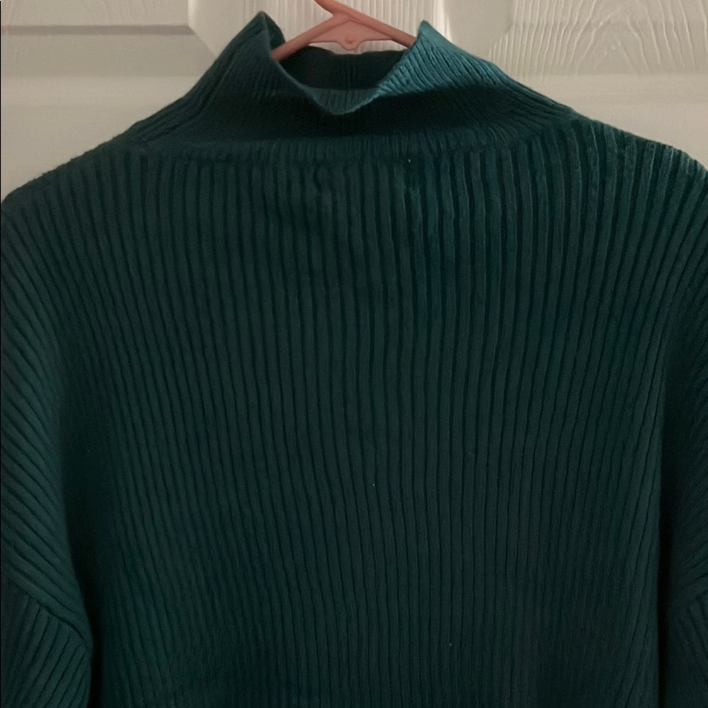 2/$20 Jessica Simpson Green Cowl Turtleneck Sweater - Picture 4 of 5